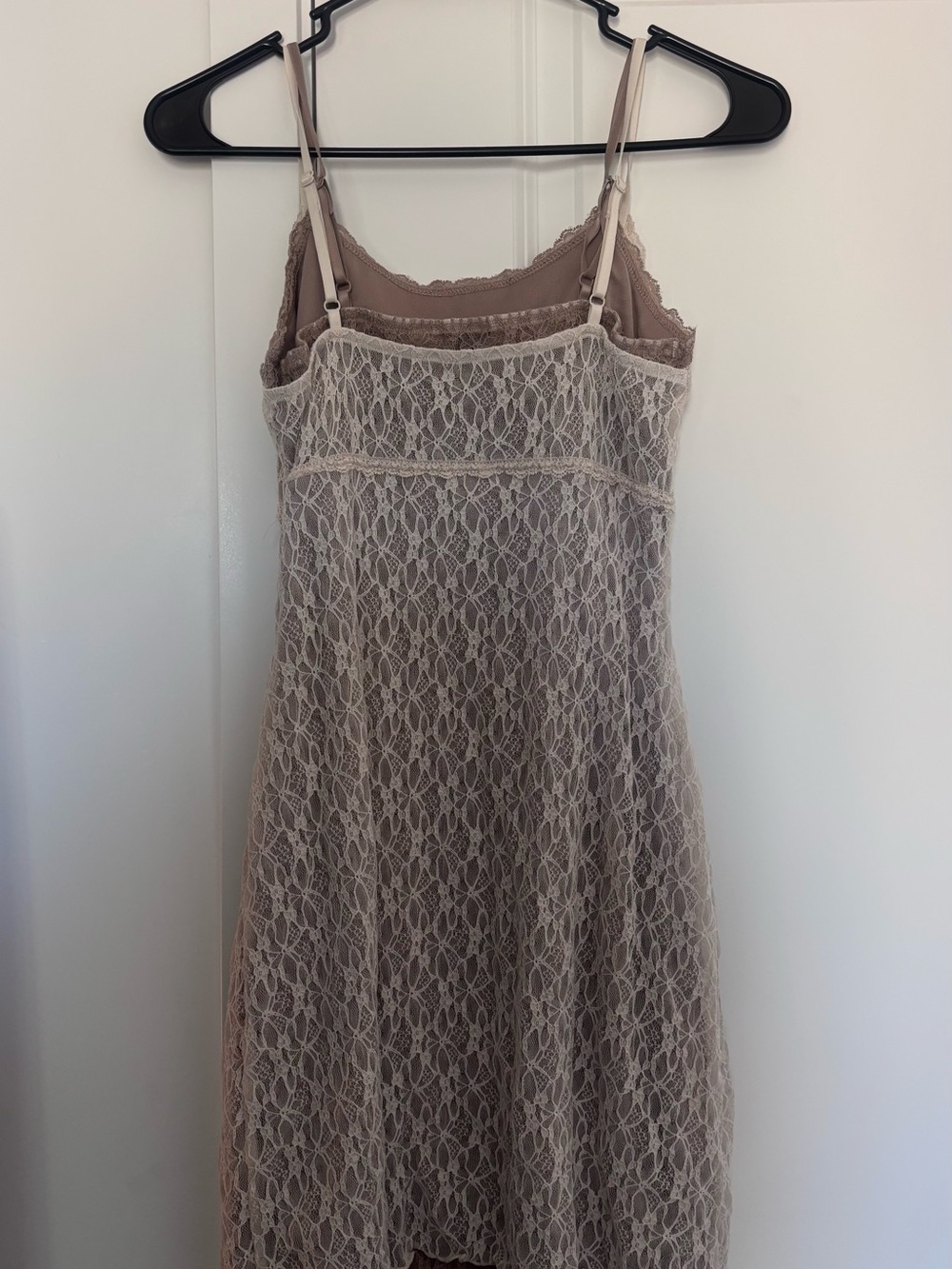 wild fable Lace Mini Dress in Taupe - Picture 2 of 2